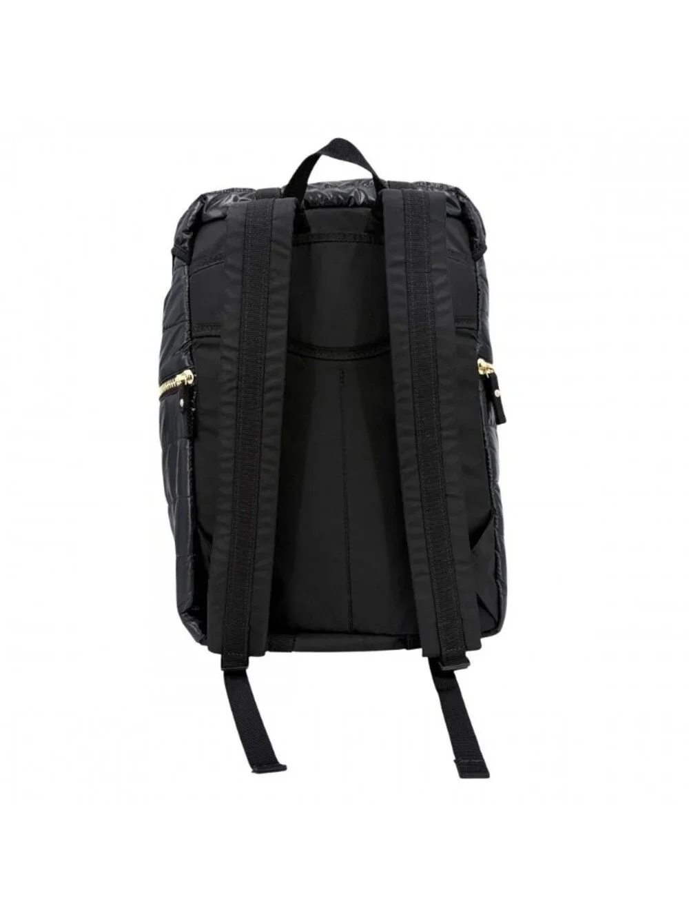 Moncler Backpack Nylon Black Gold